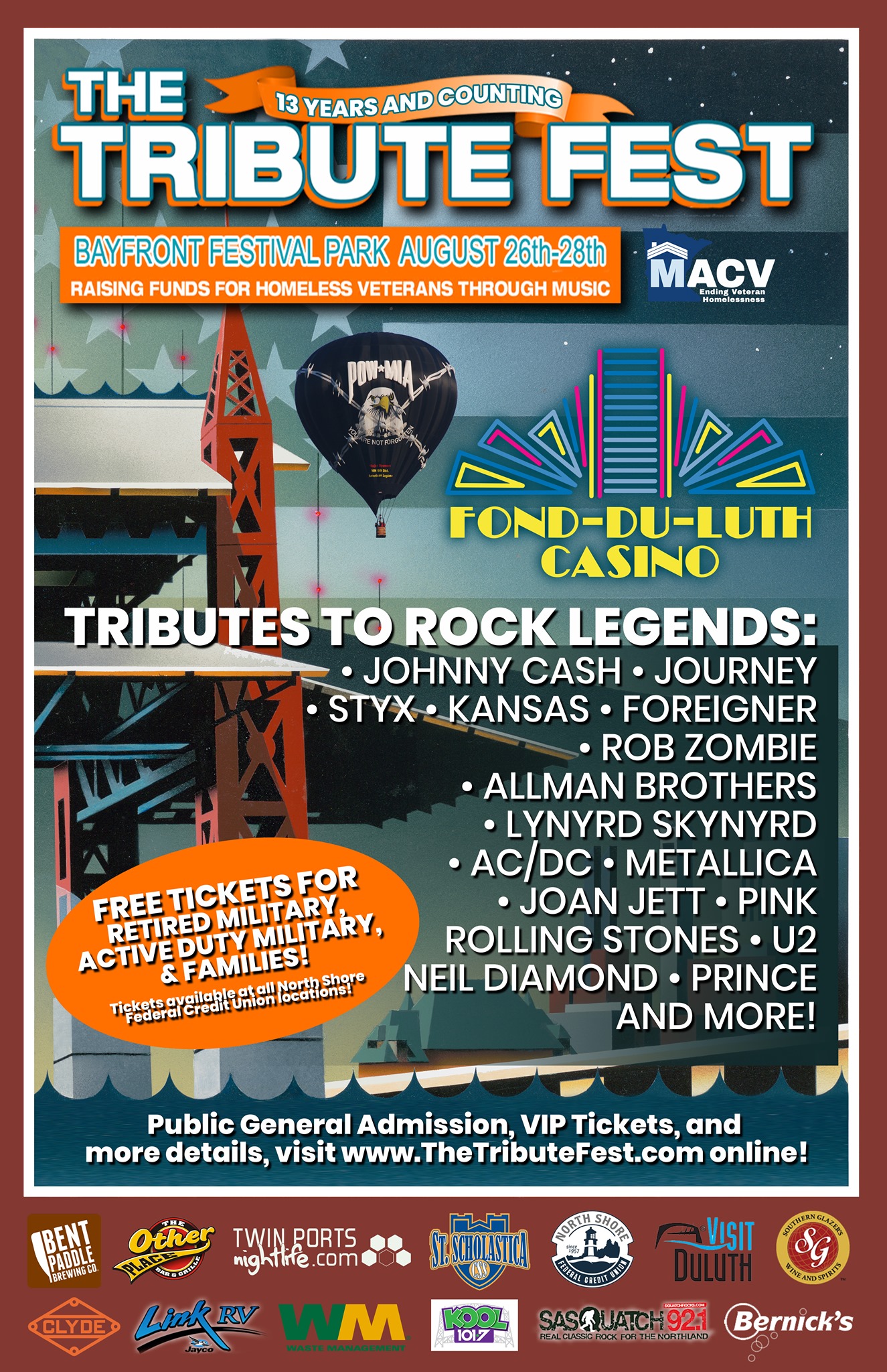 The TributeFest to End Veteran Homelessness MACV