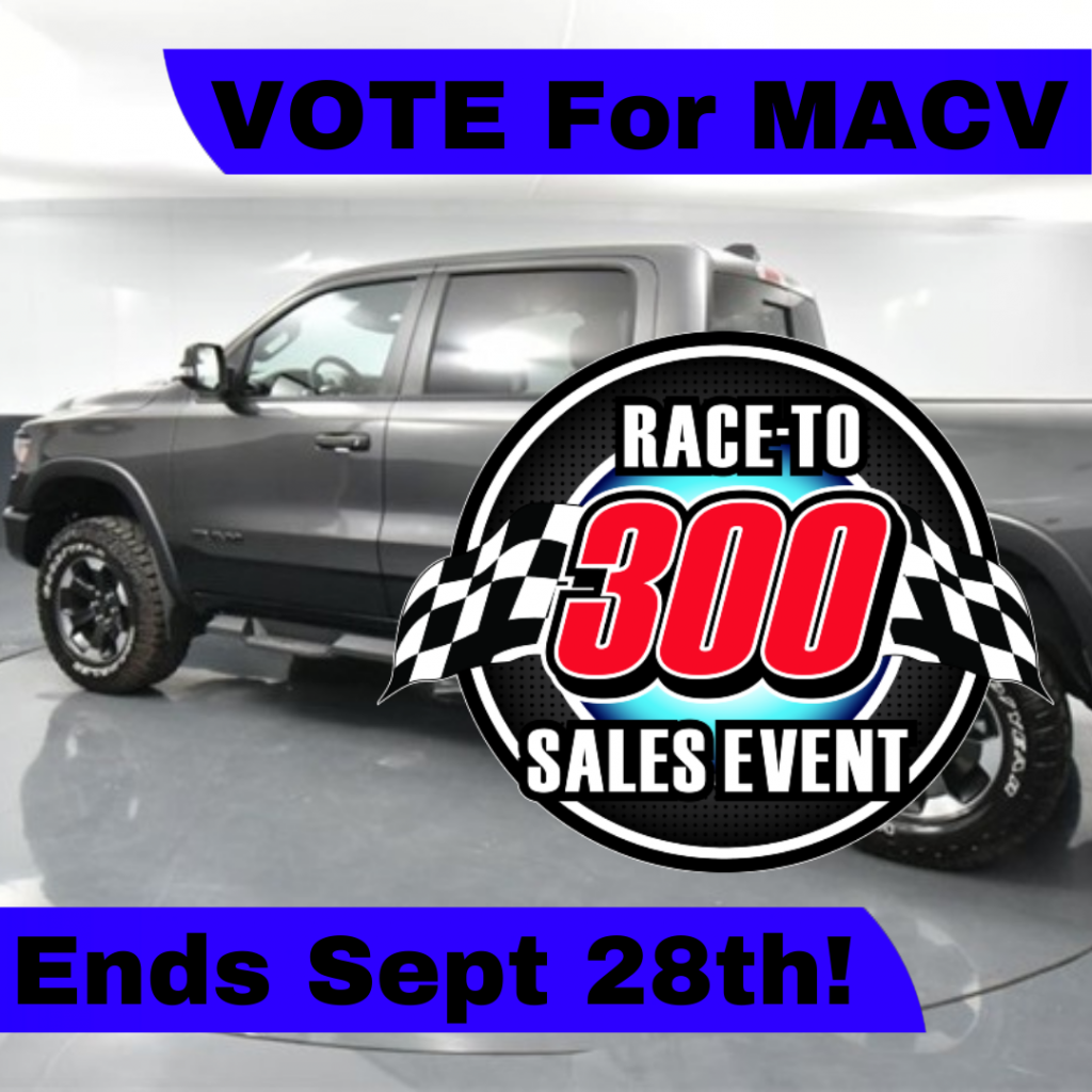 Vote for MACV in the Race to 300!
