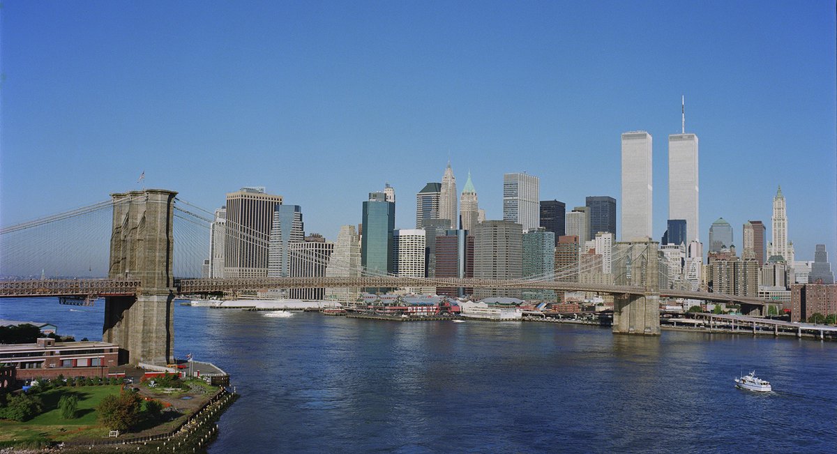 NYC Skyline before 9/11