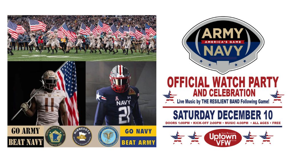 Army-Navy: Official Watch Party and Celebration