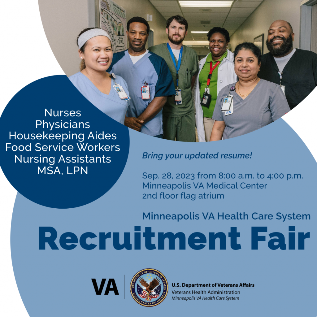 Minneapolis VA Health Care System Recruitment Fair