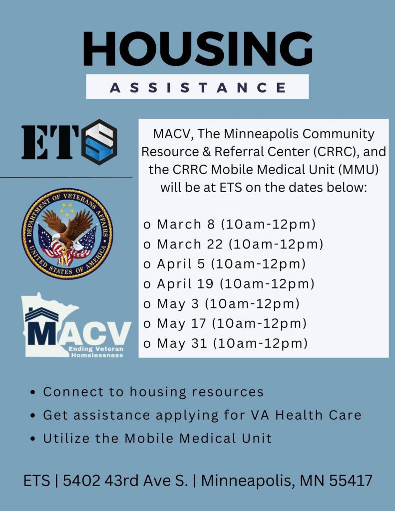 Housing Assistance at ETS