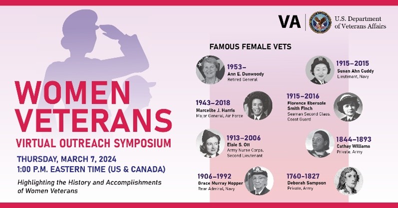 Women Veterans Virtual Outreach Symposium