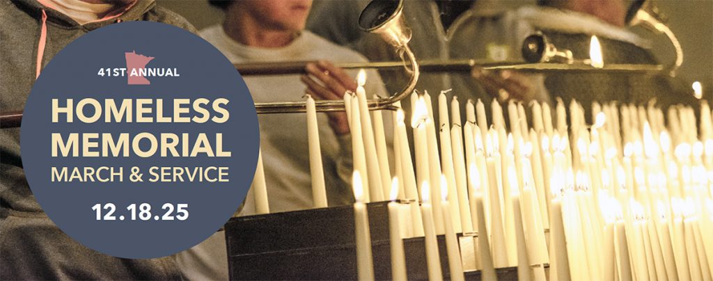 41st Annual Homeless Memorial March and Service