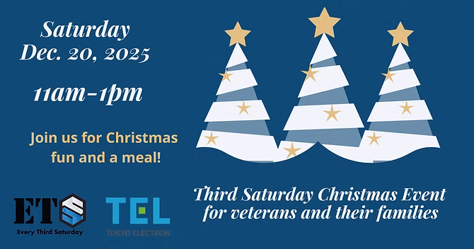 Third Saturday Christmas Event for Veterans and their Families