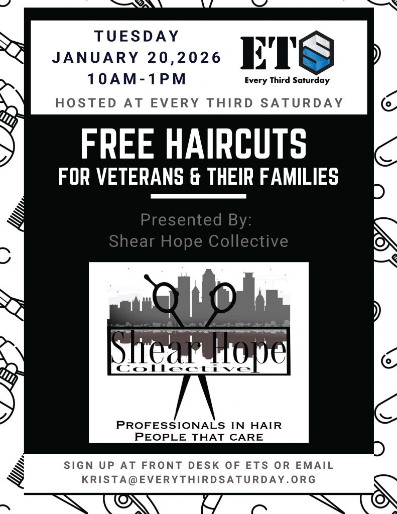 Free haircuts for Veterans & their families at ETS