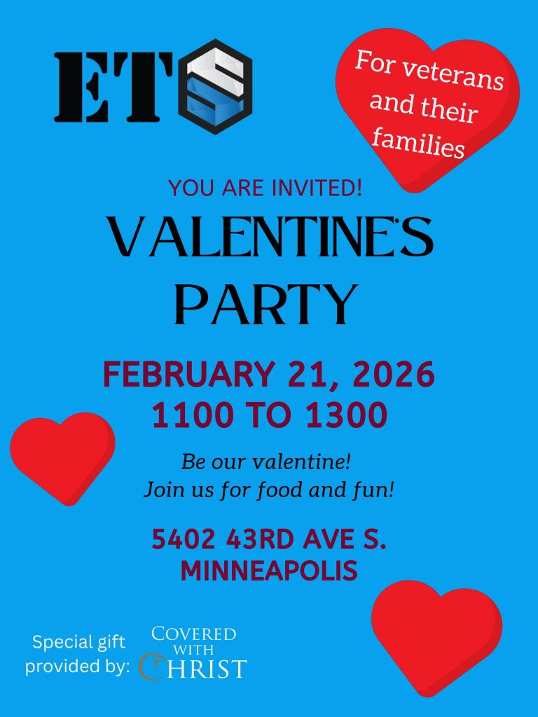ETS Valentines Party for Veterans and their families