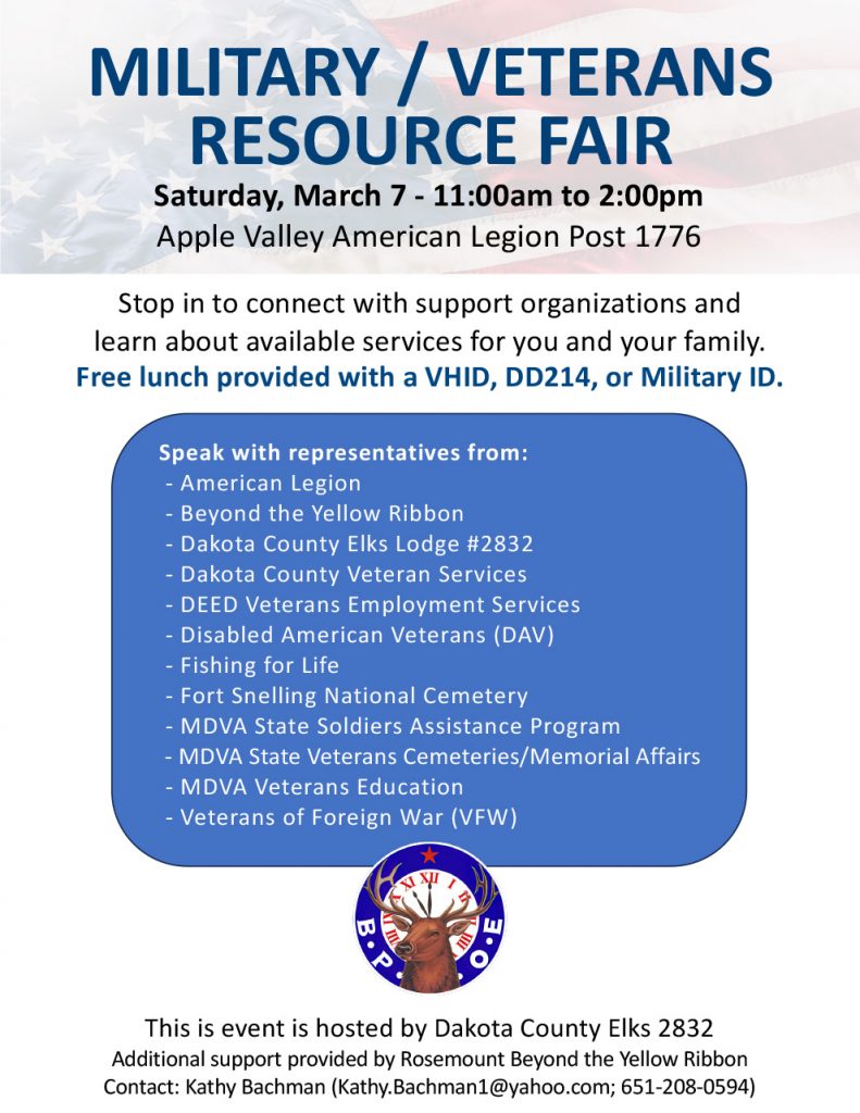 Military/ Veterans Resource Fair