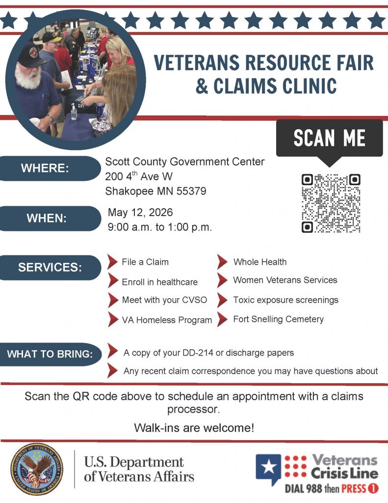 Veterans Resource Fair & Claims Clinic