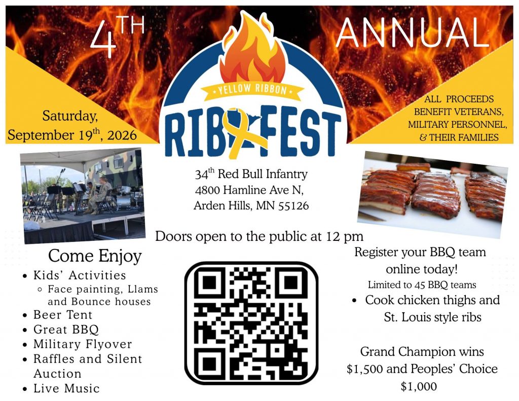 4th Annual Yellow Ribbon Rib Fest