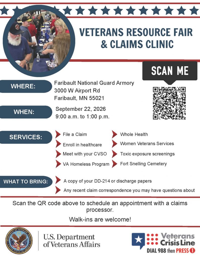 Veterans Resource Fair & Claims Clinic