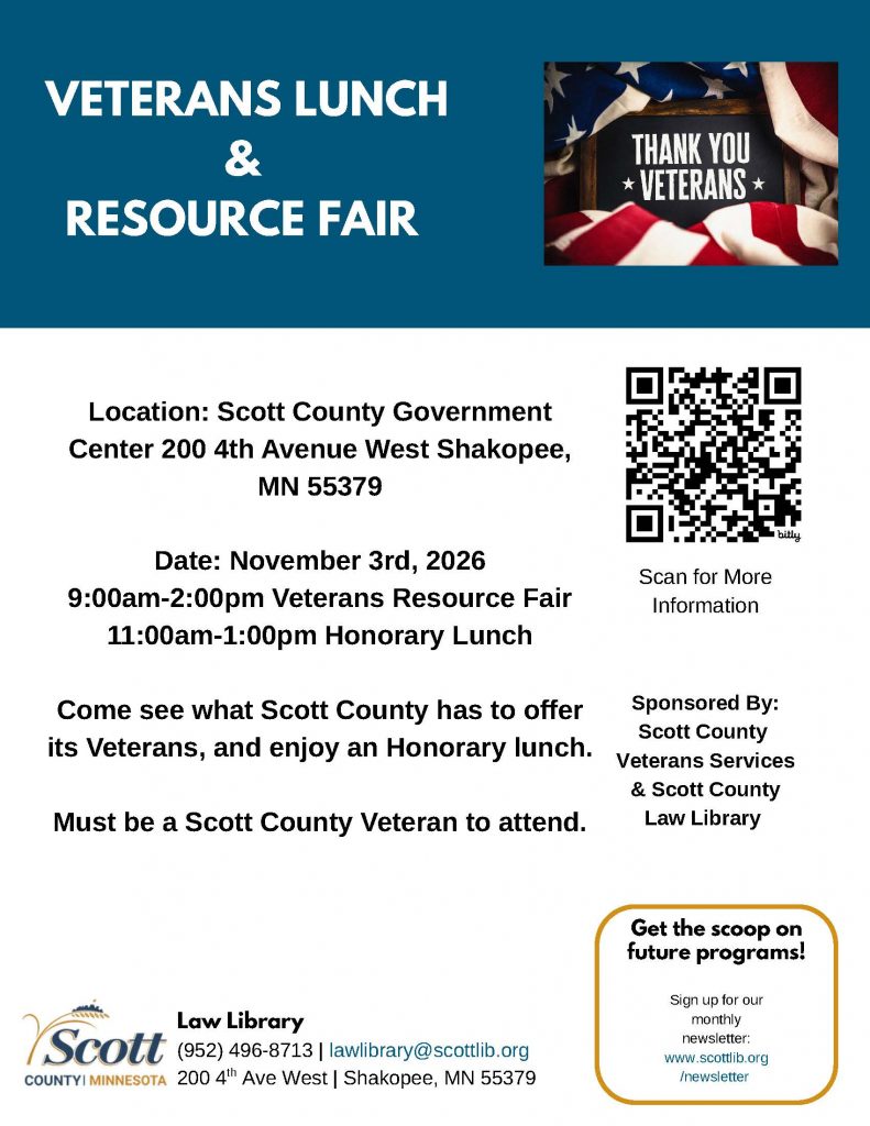 Scott County Government Veterans Lunch & Resource Fair